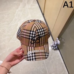 2024SS hat BURBERRY Burberry color that can be mixed and matched