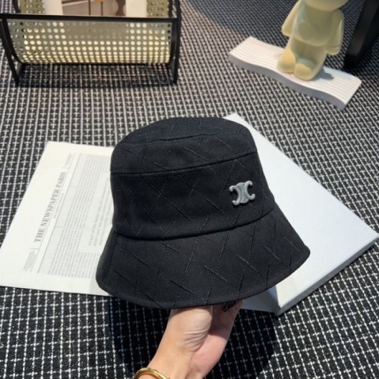 CELINE 2024SS hat with the latest stylish logo CELINE 2024SS hat with the latest stylish logo