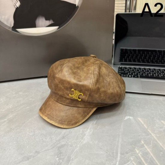 CELINE Adult style 2024SS hat perfect for everyday use CELINE Adult style 2024SS hat perfect for everyday use