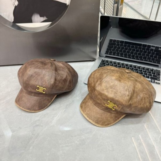 CELINE Adult style 2024SS hat perfect for everyday use CELINE Adult style 2024SS hat perfect for everyday use