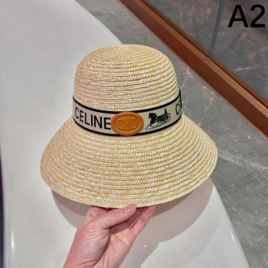 CELINE CELINE Highly fashionable spring/summer style 2024SS hat CELINE CELINE Highly fashionable spring/summer style 2024SS hat