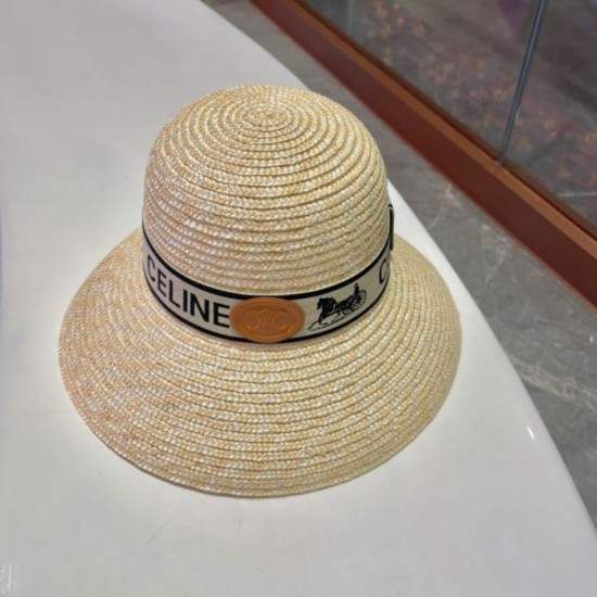 CELINE CELINE Highly fashionable spring/summer style 2024SS hat CELINE CELINE Highly fashionable spring/summer style 2024SS hat