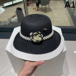 CHANEL This season's 2024SS hat is incorporated into Chanel clothing.