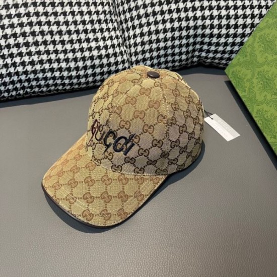 2024SS Hat GUCCI Gucci Great coordination attracts attention 2024SS Hat GUCCI Gucci Great coordination attracts attention