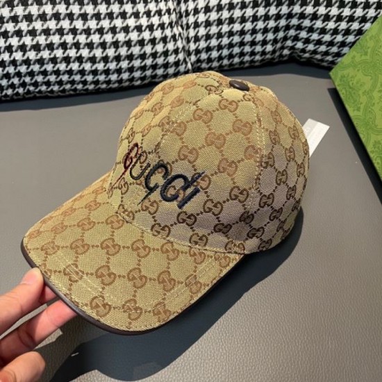 2024SS Hat GUCCI Gucci Great coordination attracts attention 2024SS Hat GUCCI Gucci Great coordination attracts attention