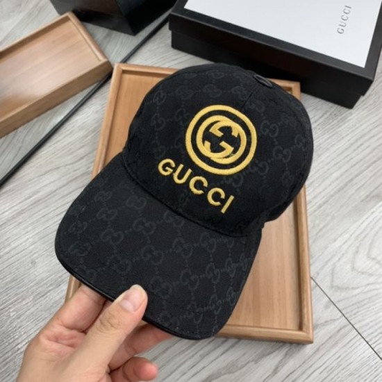 GUCCI Gucci Summer UV Protection Stylish 2024SS Hat GUCCI Gucci Summer UV Protection Stylish 2024SS Hat