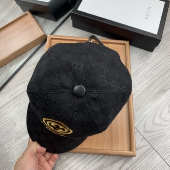 GUCCI Gucci Summer UV Protection Stylish 2024SS Hat GUCCI Gucci Summer UV Protection Stylish 2024SS Hat