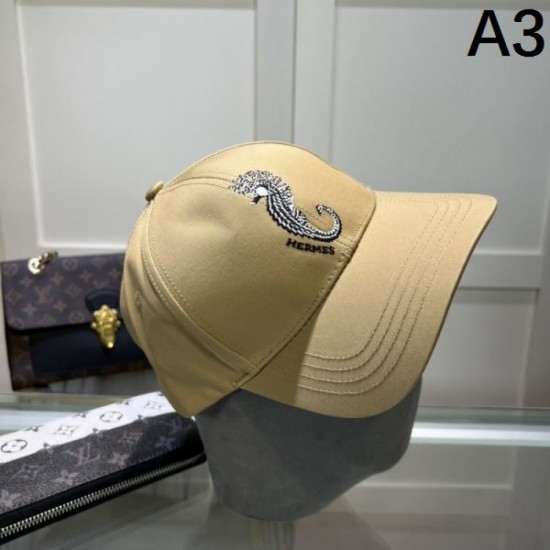 2024SS Hat HERMES Retro atmosphere