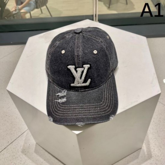 LOUIS VUITTON Louis Vuitton Hot New Summer New 2024SS Hat LOUIS VUITTON Louis Vuitton Hot New Summer New 2024SS Hat