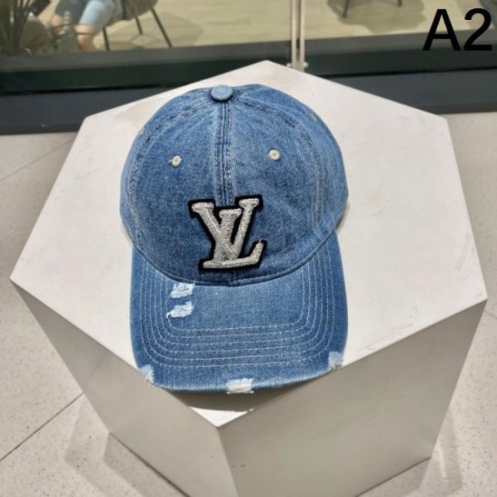 LOUIS VUITTON Louis Vuitton Hot New Summer New 2024SS Hat LOUIS VUITTON Louis Vuitton Hot New Summer New 2024SS Hat
