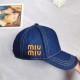 2024SS Hat MIU MIU Hard to obtain item 2024SS Hat MIU MIU Hard to obtain item