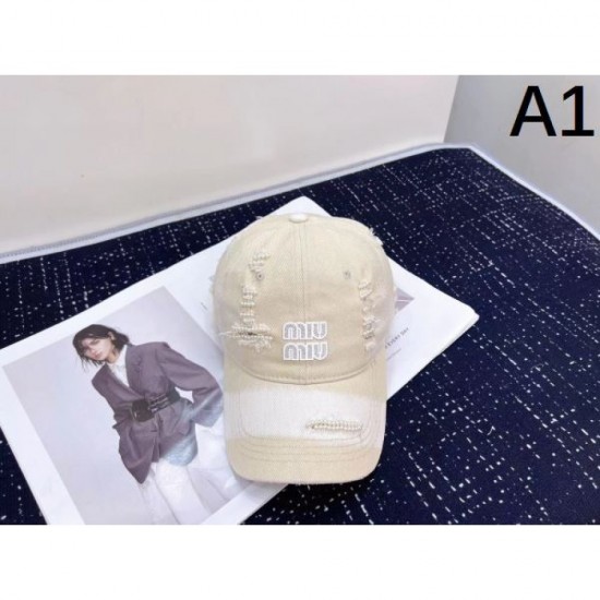 2024SS Hat MIU MIU New spring/summer release 2024SS Hat MIU MIU New spring/summer release