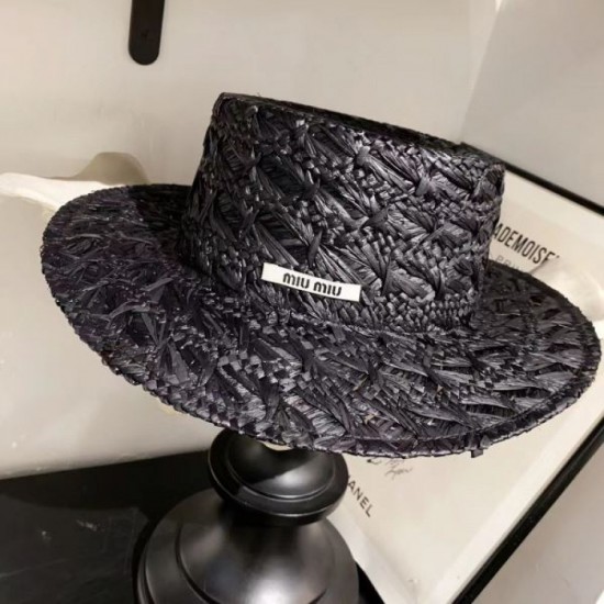 MIU MIU Miu Miu Perfect for Daily Use 2024SS Hat MIU MIU Miu Miu Perfect for Daily Use 2024SS Hat
