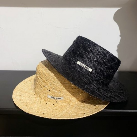 MIU MIU Miu Miu Perfect for Daily Use 2024SS Hat MIU MIU Miu Miu Perfect for Daily Use 2024SS Hat