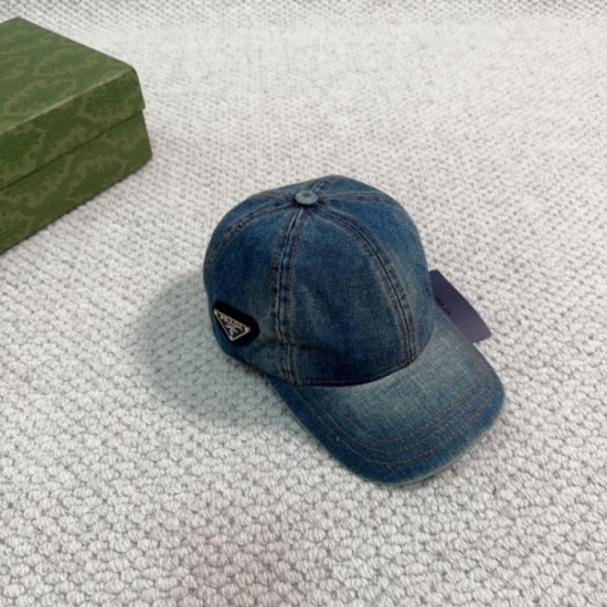 2024SS Hat PRADA Many colors are very popular