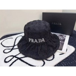 PRADA PRADA New spring/summer 2024SS hat that boasts tremendous support
