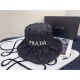 PRADA PRADA New spring/summer 2024SS hat that boasts tremendous support PRADA PRADA New spring/summer 2024SS hat that boasts tremendous support