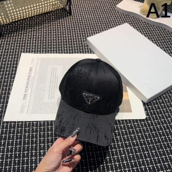 PRADA 2024SS hat for a modern style PRADA 2024SS hat for a modern style
