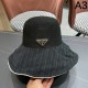 PRADA 2024SS hat, popular among fashionable people PRADA 2024SS hat, popular among fashionable people