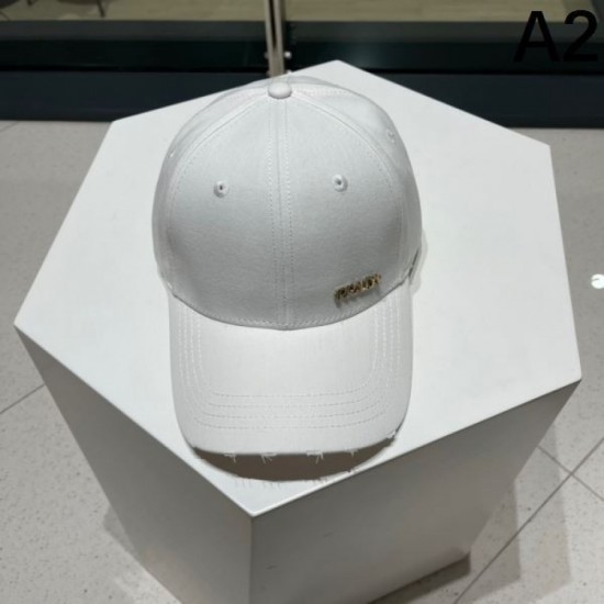 PRADA Prada classic street style 2024SS hat PRADA Prada classic street style 2024SS hat