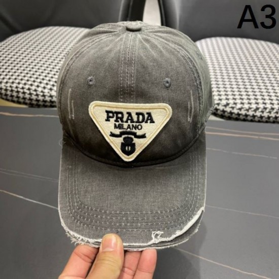 PRADA Prada Summer new item flooded with fans 2024SS hat PRADA Prada Summer new item flooded with fans 2024SS hat