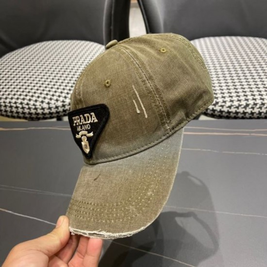 PRADA Prada Summer new item flooded with fans 2024SS hat PRADA Prada Summer new item flooded with fans 2024SS hat