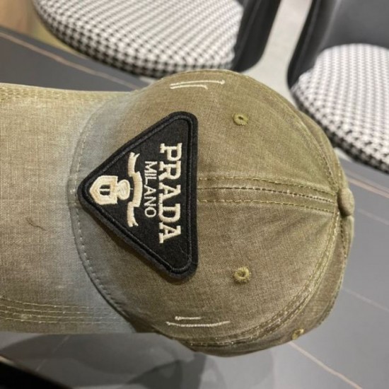 PRADA Prada Summer new item flooded with fans 2024SS hat PRADA Prada Summer new item flooded with fans 2024SS hat