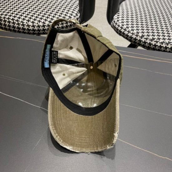 PRADA Prada Summer new item flooded with fans 2024SS hat PRADA Prada Summer new item flooded with fans 2024SS hat