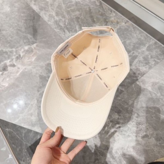 2024SS Hat YSL Yves Saint Laurent Small quantity in stock ☆ Limited model 2024SS Hat YSL Yves Saint Laurent Small quantity in stock ☆ Limited model