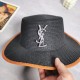 2024SS Hat YSL Yves Saint Laurent Upgrade 2024SS Hat YSL Yves Saint Laurent Upgrade