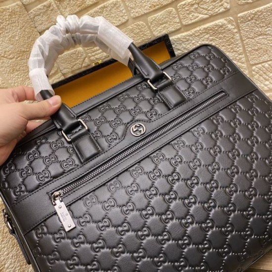 2024SS GUCCI briefcase with sophisticated charm 2024SS GUCCI briefcase with sophisticated charm