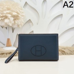 2024FW Clutch bag HERMES Retro design