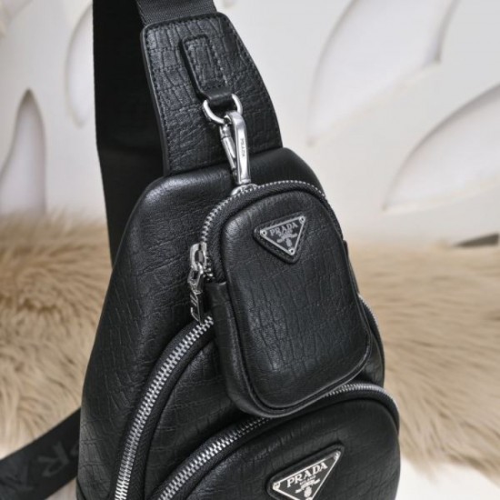 2024FW Chest Bag PRADA Prada goes well and is definitely recommended 2024FW Chest Bag PRADA Prada goes well and is definitely recommended