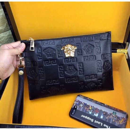 2024FW clutch bag VERSACE Versace new product ☆ inevitable to be sold out 2024FW clutch bag VERSACE Versace new product ☆ inevitable to be sold out