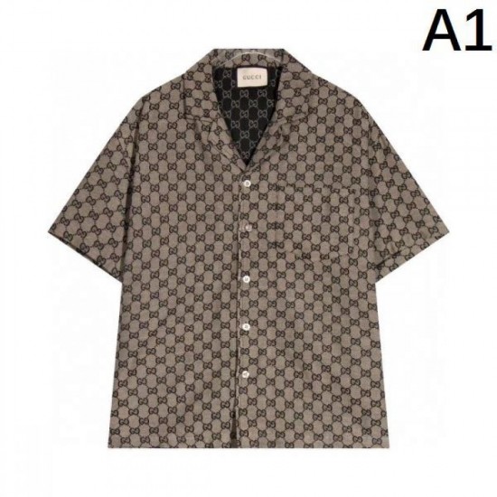 GUCCI Gucci This summer's new 2024SS shirt that you can take for granted GUCCI Gucci This summer's new 2024SS shirt that you can take for granted