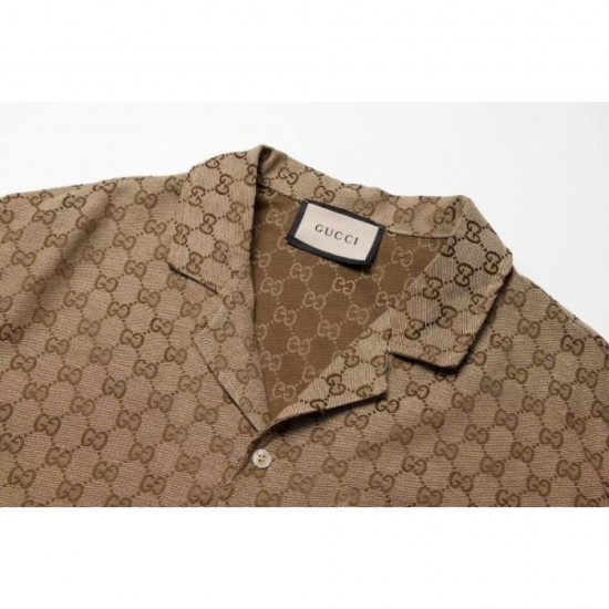 GUCCI Gucci This summer's new 2024SS shirt that you can take for granted GUCCI Gucci This summer's new 2024SS shirt that you can take for granted