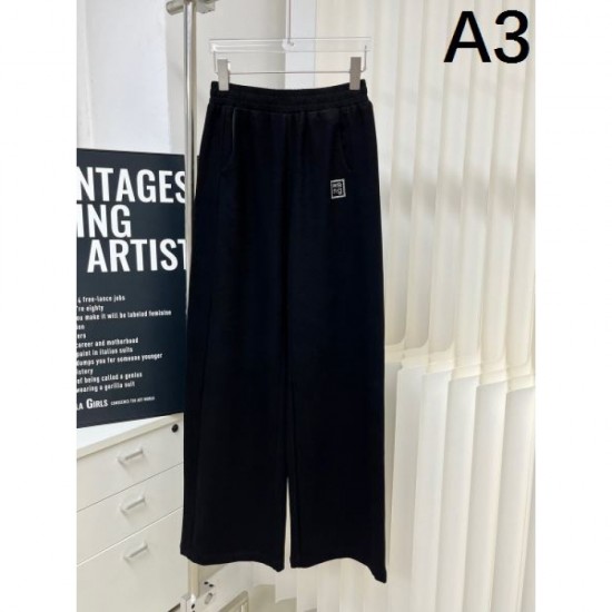 2024SS Casual Pants ALEXANDER WANG Low Price High Quality 2024SS Casual Pants ALEXANDER WANG Low Price High Quality