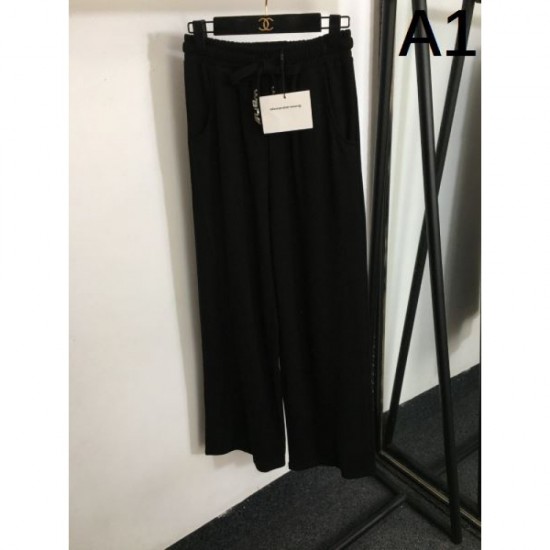 2024SS Wide Pants ALEXANDER WANG Stylish by itself 2024SS Wide Pants ALEXANDER WANG Stylish by itself