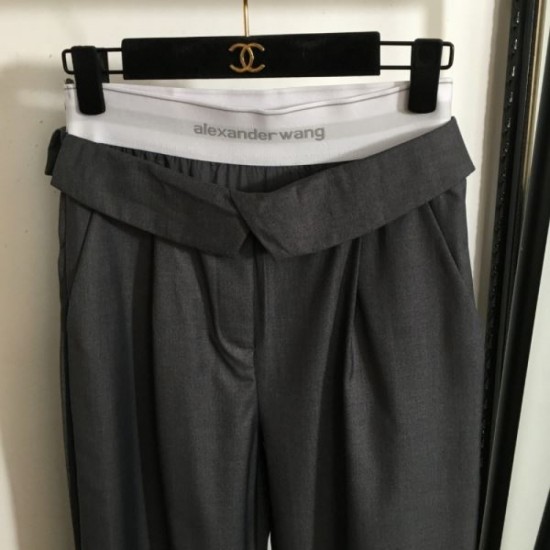 2024SS Wide Pants ALEXANDER WANG Alexander Wang Pre-sale 2024SS Wide Pants ALEXANDER WANG Alexander Wang Pre-sale
