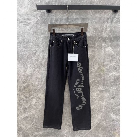 ALEXANDER WANG Alexander Wang Jeans 2024FW Celebrity Favorite Elegant ALEXANDER WANG Alexander Wang Jeans 2024FW Celebrity Favorite Elegant