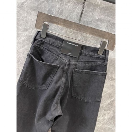 ALEXANDER WANG Alexander Wang Jeans 2024FW Celebrity Favorite Elegant ALEXANDER WANG Alexander Wang Jeans 2024FW Celebrity Favorite Elegant