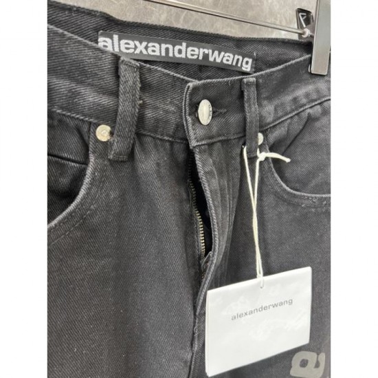 ALEXANDER WANG Alexander Wang Jeans 2024FW Celebrity Favorite Elegant ALEXANDER WANG Alexander Wang Jeans 2024FW Celebrity Favorite Elegant