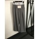 ALEXANDER WANG Wide pants 2024FW Chic colors ALEXANDER WANG Wide pants 2024FW Chic colors