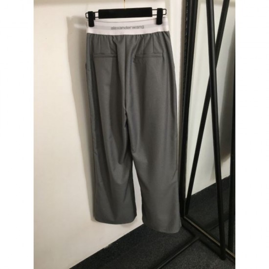 ALEXANDER WANG Wide pants 2024FW Chic colors ALEXANDER WANG Wide pants 2024FW Chic colors