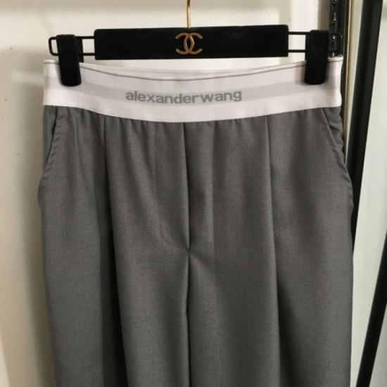 ALEXANDER WANG Wide pants 2024FW Chic colors ALEXANDER WANG Wide pants 2024FW Chic colors