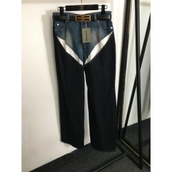 2024SS straight jeans BALENCIAGA Balenciaga style with great presence