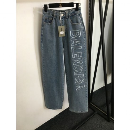 2024SS Straight Jeans BALENCIAGA Perfect for daily use 2024SS Straight Jeans BALENCIAGA Perfect for daily use