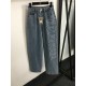 2024SS Straight Jeans BALENCIAGA Perfect for daily use 2024SS Straight Jeans BALENCIAGA Perfect for daily use