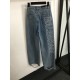 2024SS Straight Jeans BALENCIAGA Perfect for daily use 2024SS Straight Jeans BALENCIAGA Perfect for daily use