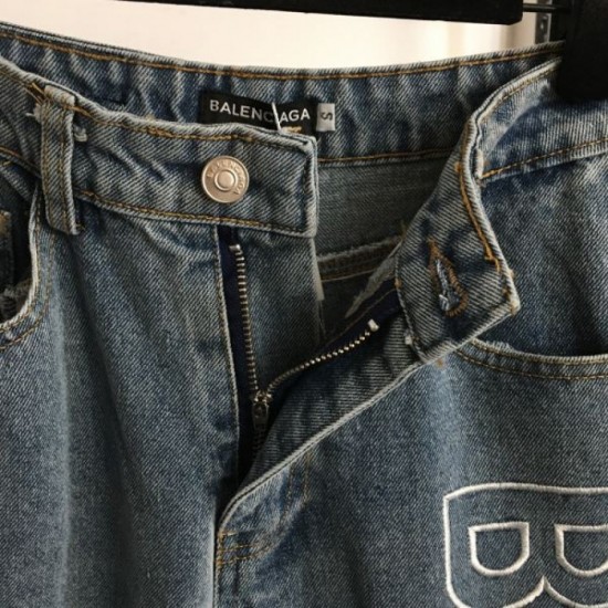 2024SS Straight Jeans BALENCIAGA Perfect for daily use 2024SS Straight Jeans BALENCIAGA Perfect for daily use